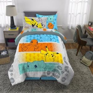 Pokémon 5-Piece Bed In a Bag Bedding Set